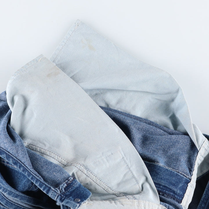 Carhartt denim overalls for men, equivalent to w37 cotton blue type Vintage Second Hand