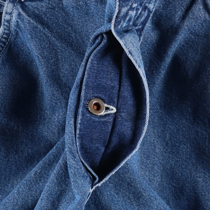Carhartt Men's Denim Overalls (Size W32) unclear blue type Vintage Second Hand