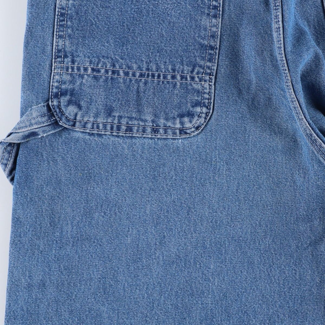 Carhartt Men's Denim Overalls (Size W32) unclear blue type Vintage Second Hand