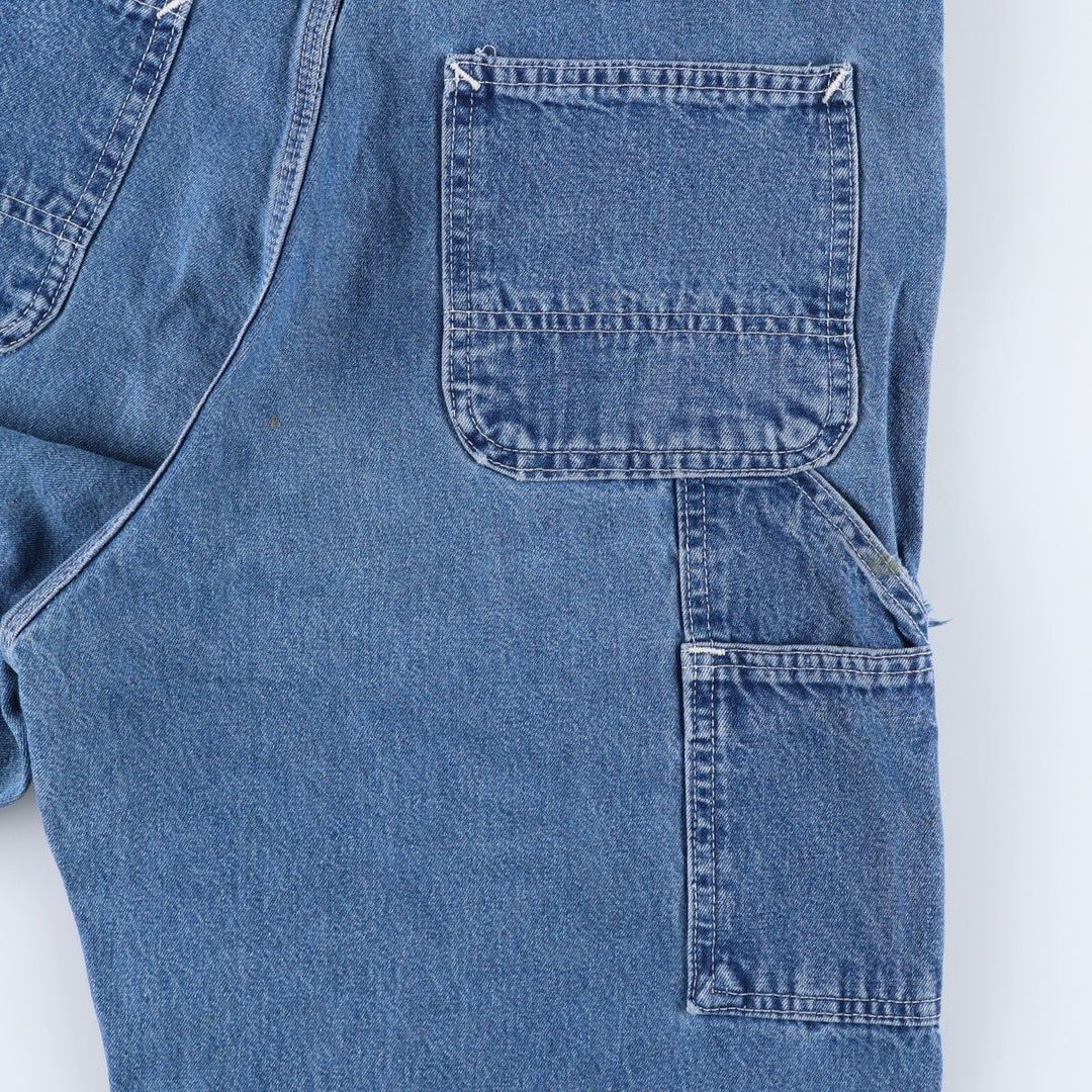 Carhartt Men's Denim Overalls (Size W32) unclear blue type Vintage Second Hand