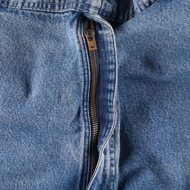 Big size Carhartt denim overalls for men, equivalent to W40. cotton blue type Vintage Second Hand