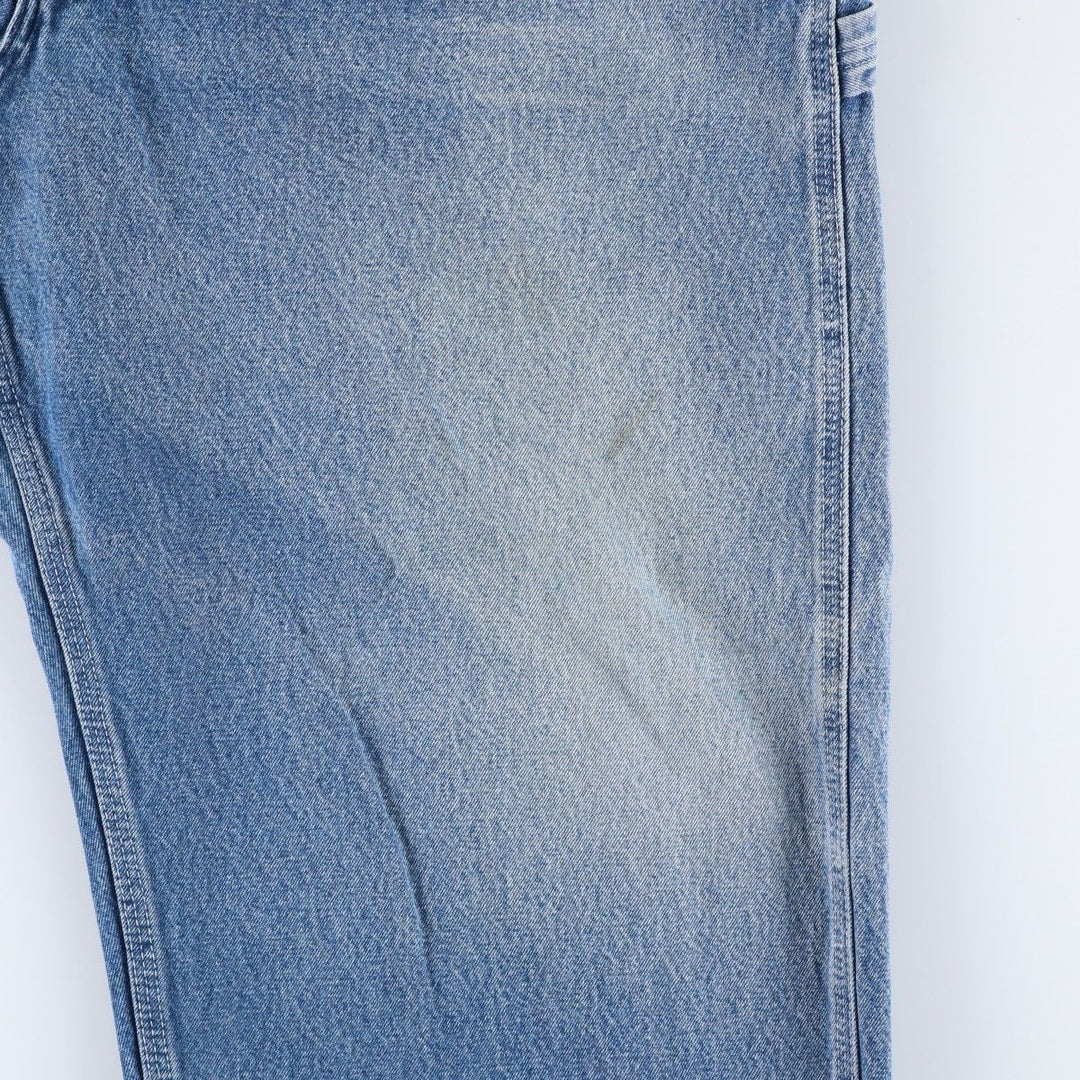 Big size Carhartt denim overalls for men, equivalent to W40. cotton blue type Vintage Second Hand