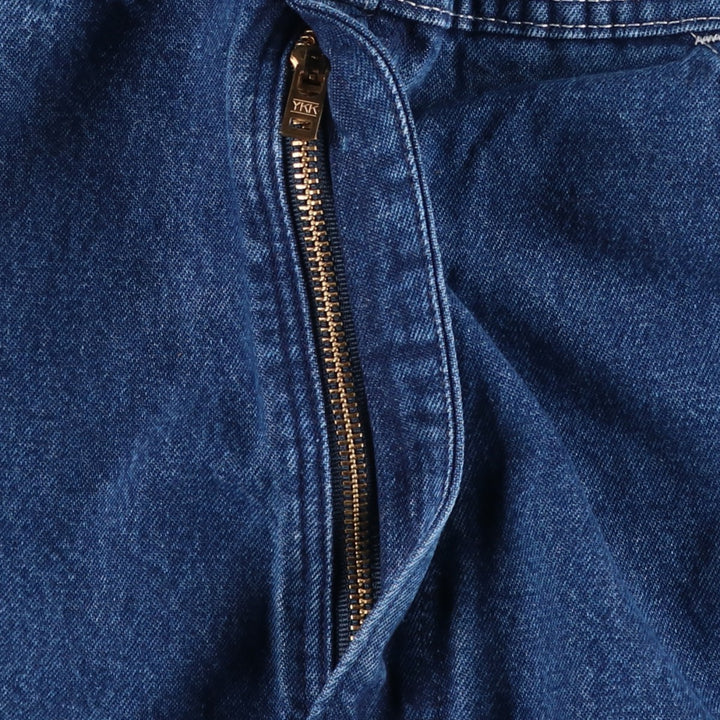 Carhartt denim overalls for men, equivalent to W33 cotton blue type Vintage Second Hand