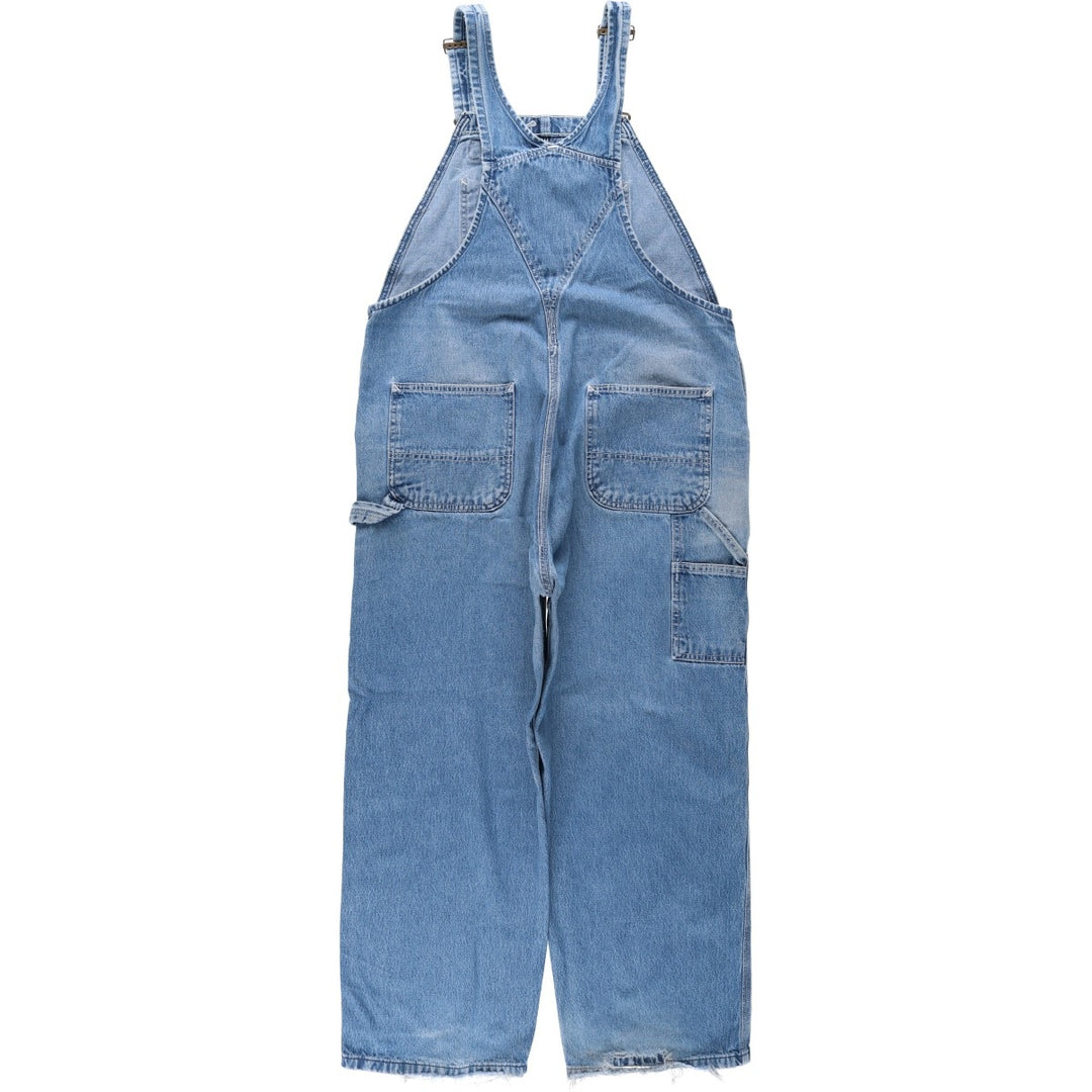 2000'S Carhartt denim overalls, men's size W39 (approx.) cotton blue type Vintage Second Hand