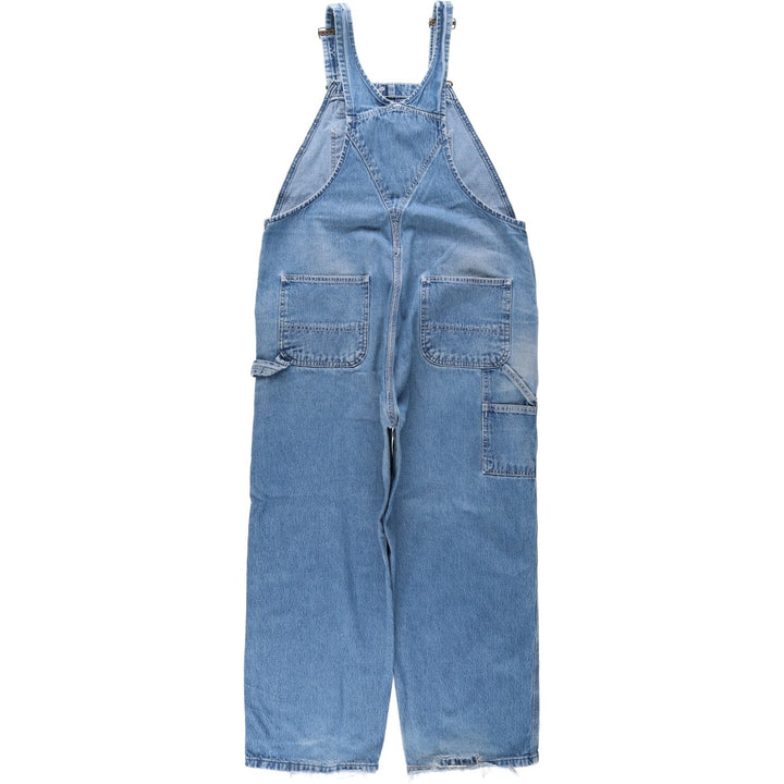 2000'S Carhartt denim overalls, men's size W39 (approx.) cotton blue type Vintage Second Hand