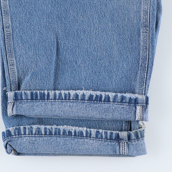 2000'S Carhartt denim overalls, men's size W39 (approx.) cotton blue type Vintage Second Hand