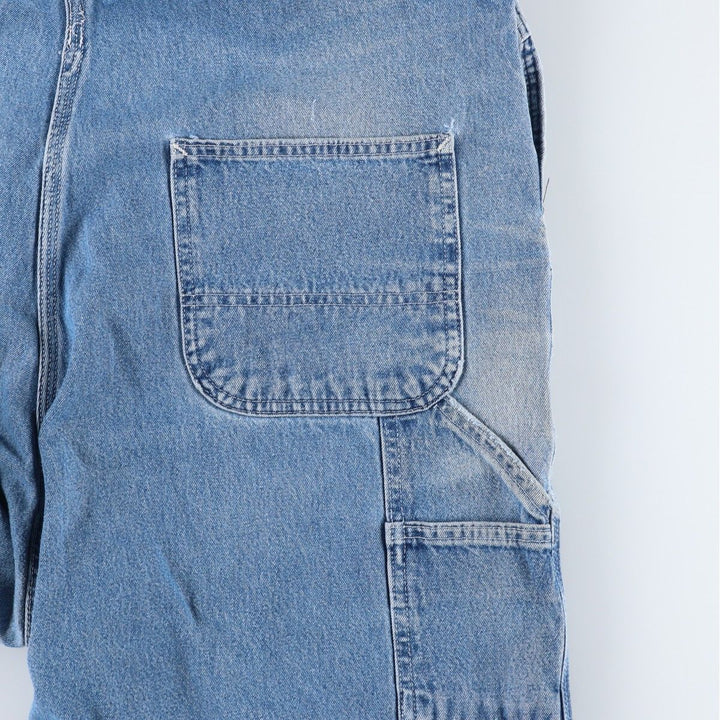 2000'S Carhartt denim overalls, men's size W39 (approx.) cotton blue type Vintage Second Hand
