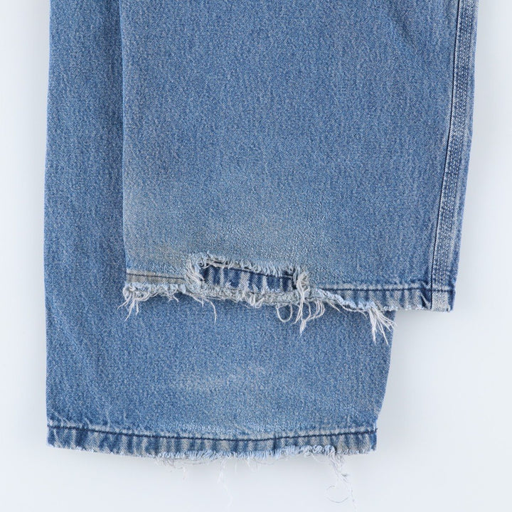 2000'S Carhartt denim overalls, men's size W39 (approx.) cotton blue type Vintage Second Hand