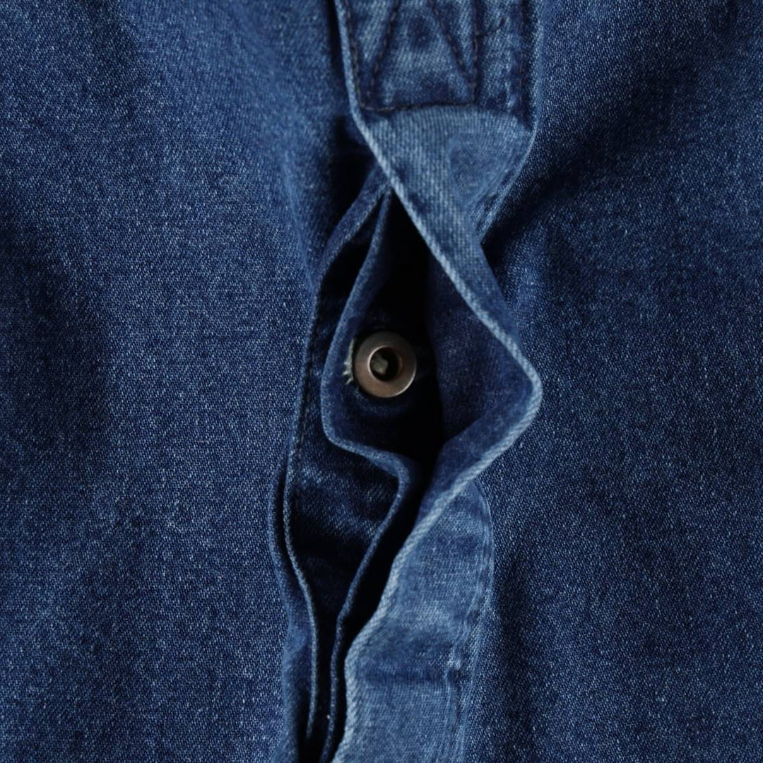 Carhartt denim overalls, made in the USA, men's size W38 (approx.). cotton blue type Vintage Second Hand