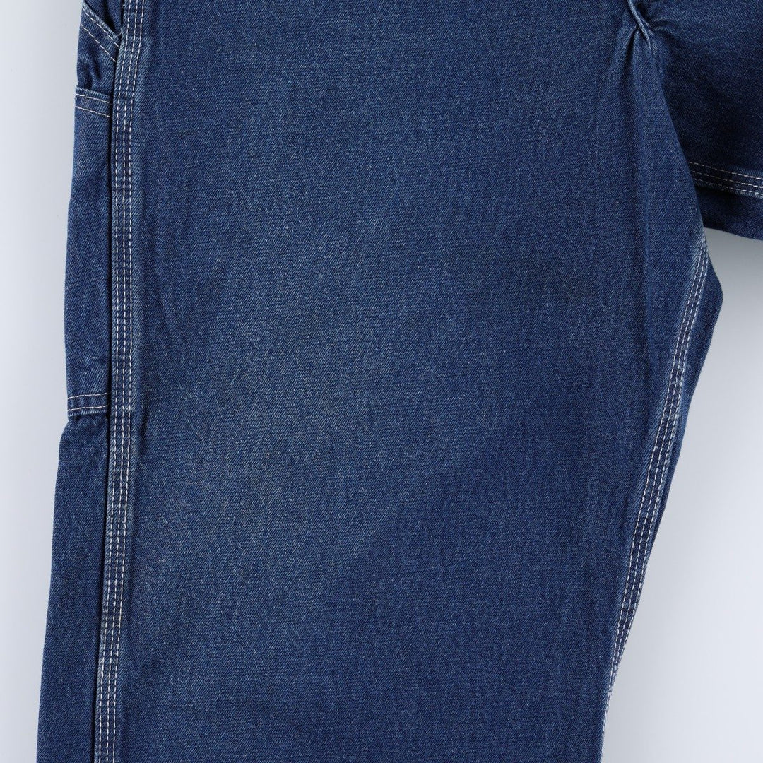 Dickies denim overalls for men, equivalent to W38 cotton blue type Vintage Second Hand