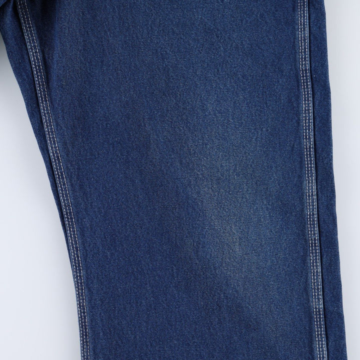 Dickies denim overalls for men, equivalent to W38 cotton blue type Vintage Second Hand