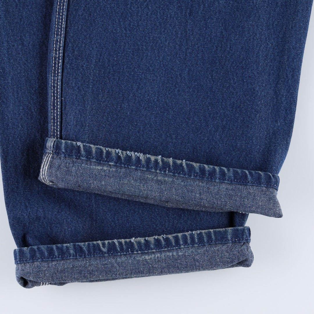 Dickies denim overalls for men, equivalent to W38 cotton blue type Vintage Second Hand