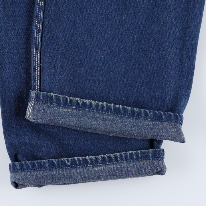 Dickies denim overalls for men, equivalent to W38 cotton blue type Vintage Second Hand