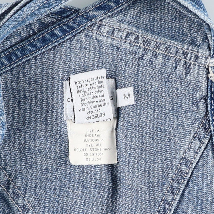 90s-00'S Calvin Klein denim overalls, men's size W31 (approx.), vintage, hammer loop. cotton blue type Vintage Second Hand
