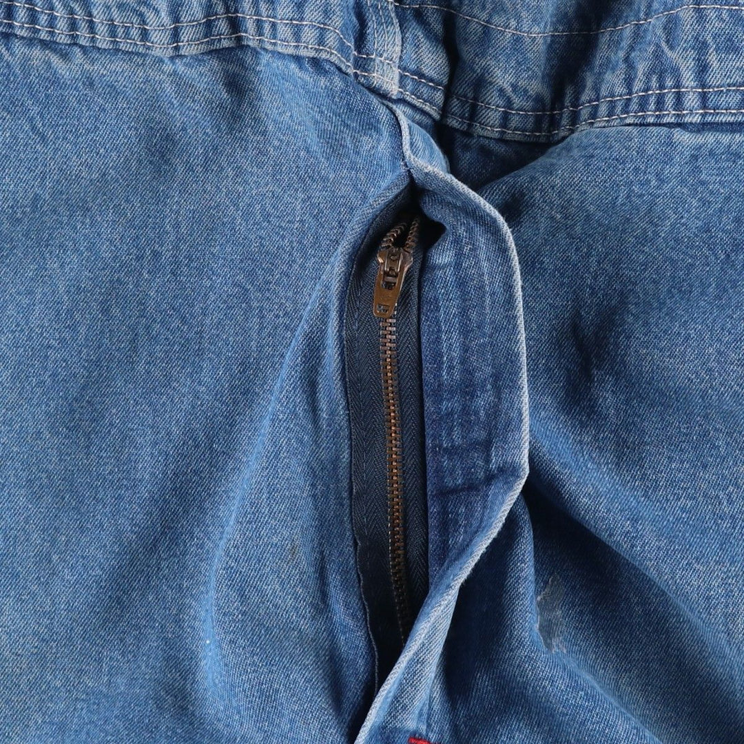 Dickies denim overalls for men, equivalent to w37 cotton blue type Vintage Second Hand