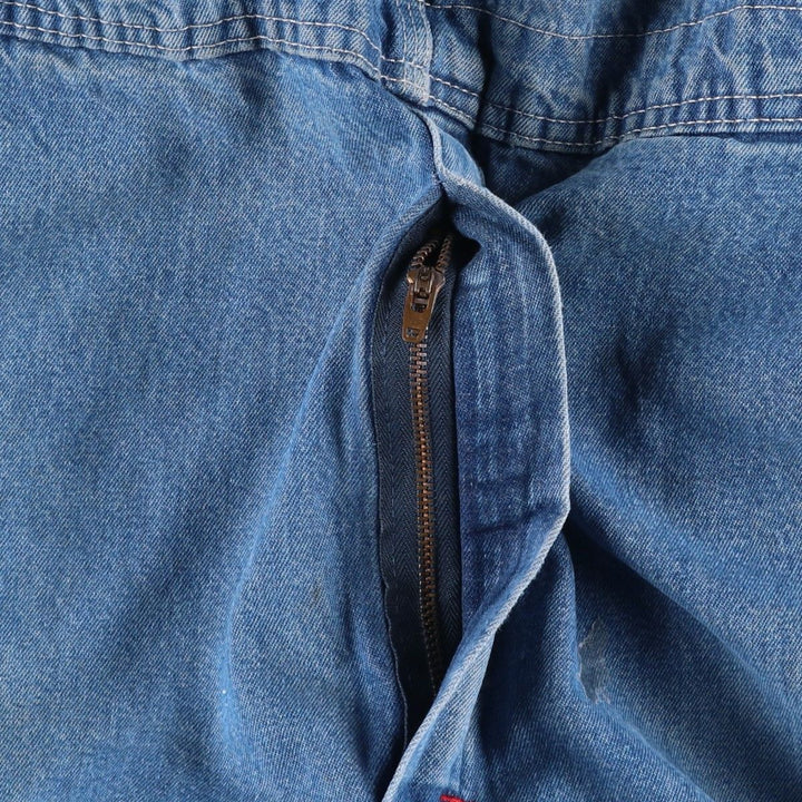 Dickies denim overalls for men, equivalent to w37 cotton blue type Vintage Second Hand