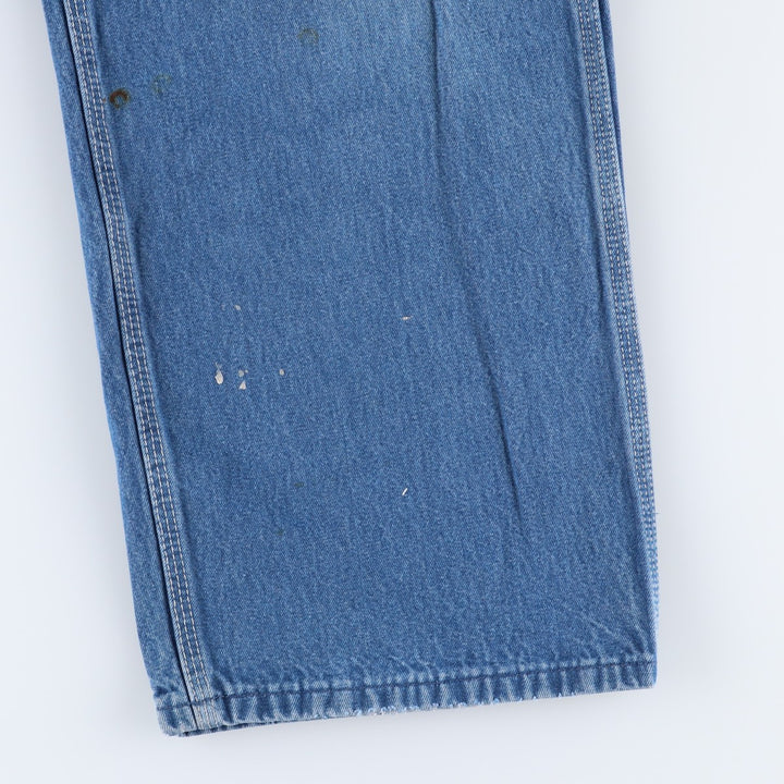 Dickies denim overalls for men, equivalent to w37 cotton blue type Vintage Second Hand