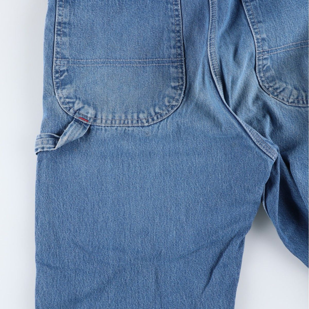 Dickies denim overalls for men, equivalent to w37 cotton blue type Vintage Second Hand