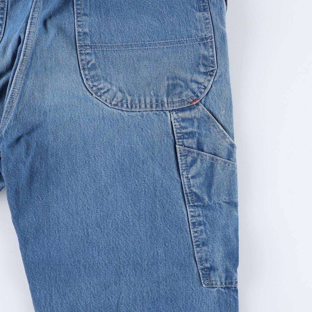 Dickies denim overalls for men, equivalent to w37 cotton blue type Vintage Second Hand