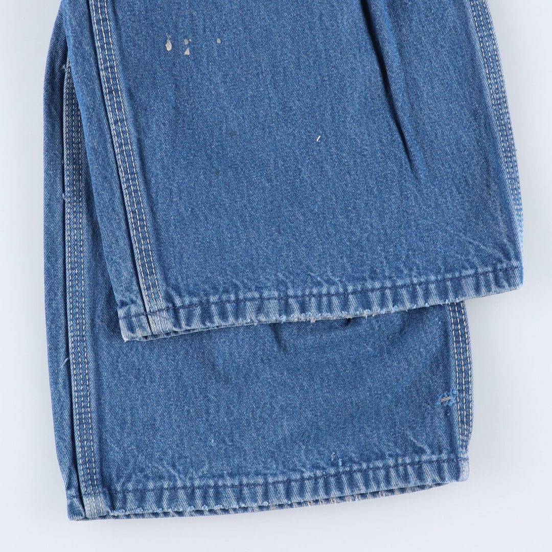 Dickies denim overalls for men, equivalent to w37 cotton blue type Vintage Second Hand