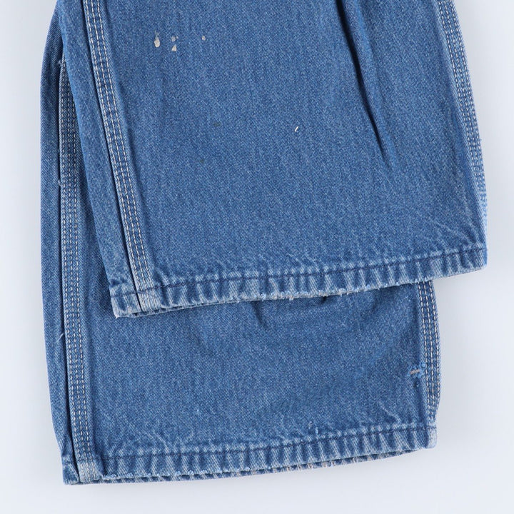 Dickies denim overalls for men, equivalent to w37 cotton blue type Vintage Second Hand