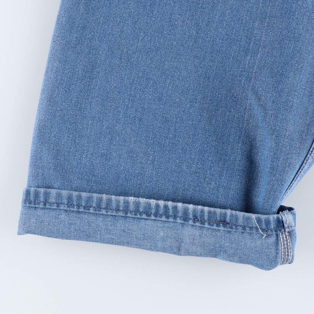 1990'S Sears ROEBUCKS denim overalls, men's size W37 (approx.), vintage. unclear blue type Vintage Second Hand