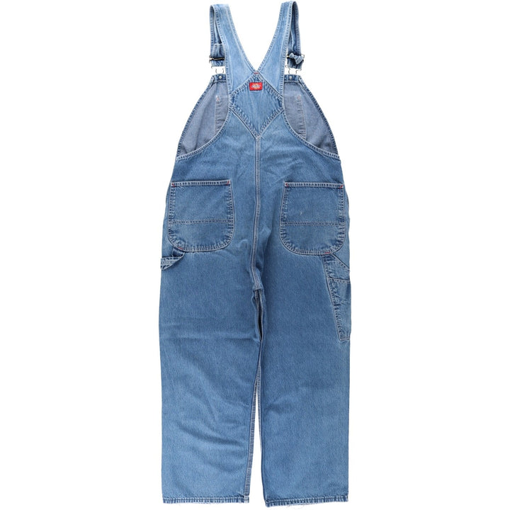 Dickies Men's Oversized Denim Overalls (Size W41) unclear blue type Vintage Second Hand