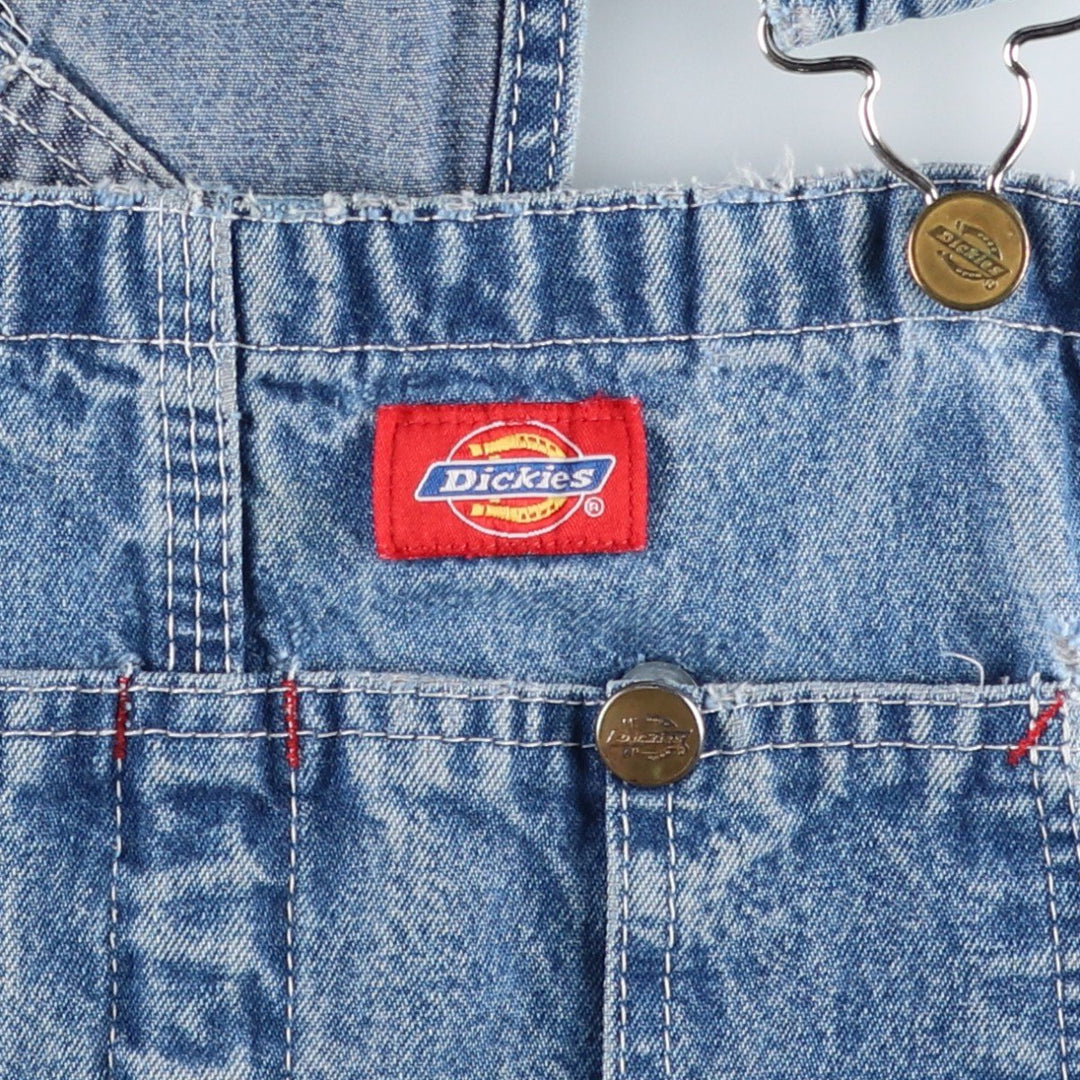 Dickies Men's Oversized Denim Overalls (Size W41) unclear blue type Vintage Second Hand