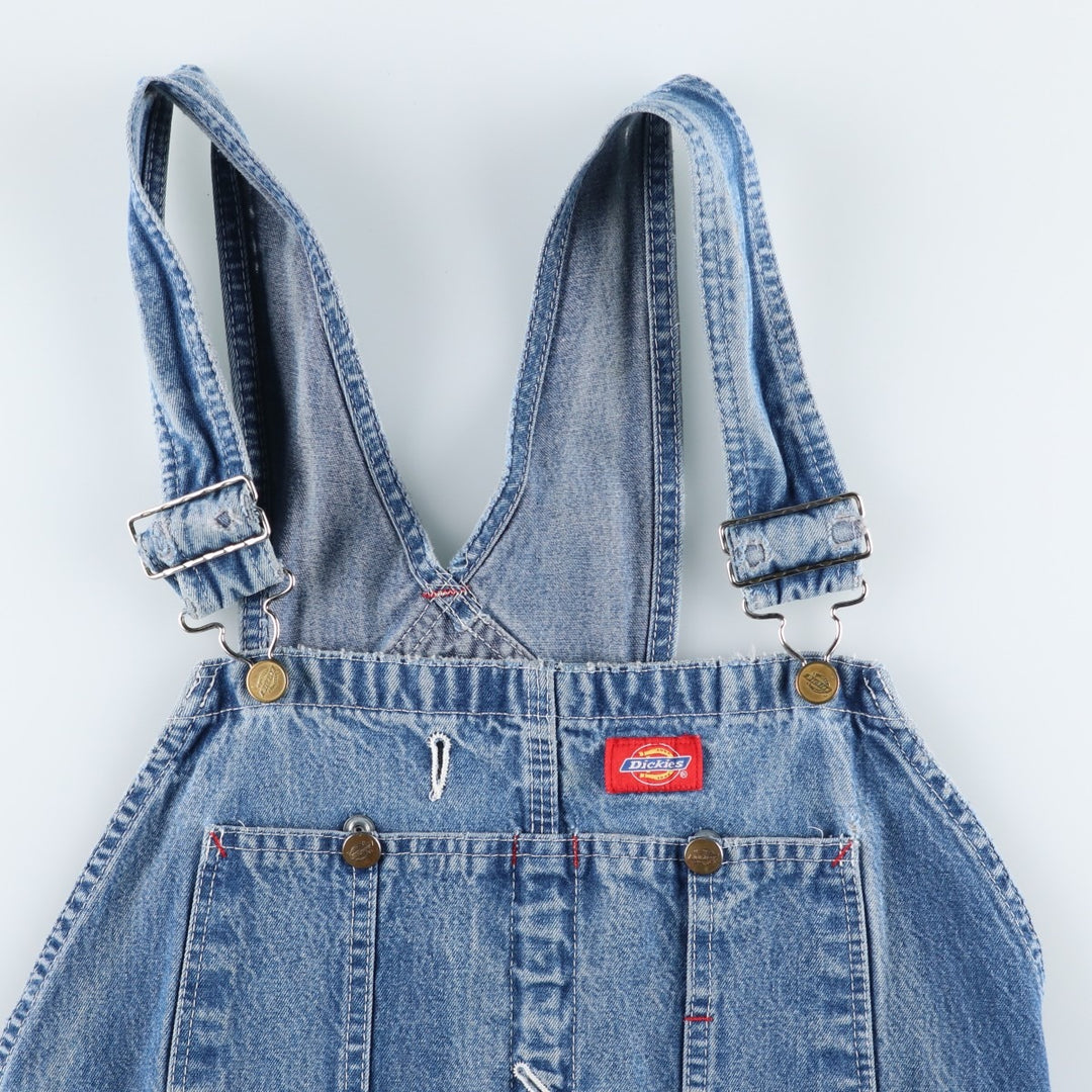 Dickies Men's Oversized Denim Overalls (Size W41) unclear blue type Vintage Second Hand