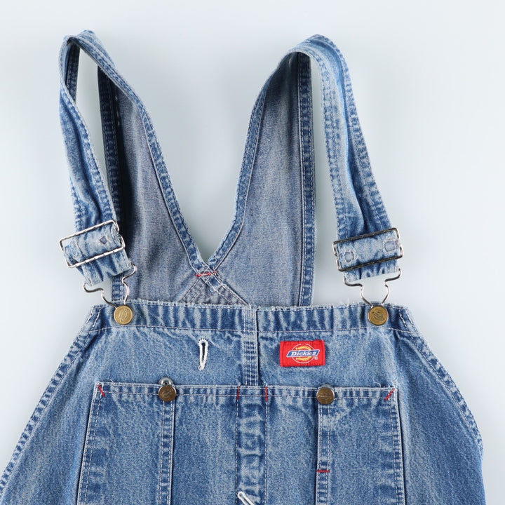 Dickies Men's Oversized Denim Overalls (Size W41) unclear blue type Vintage Second Hand