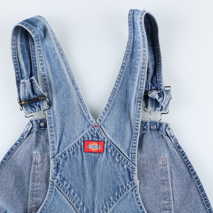 Dickies Men's Oversized Denim Overalls (Size W41) unclear blue type Vintage Second Hand