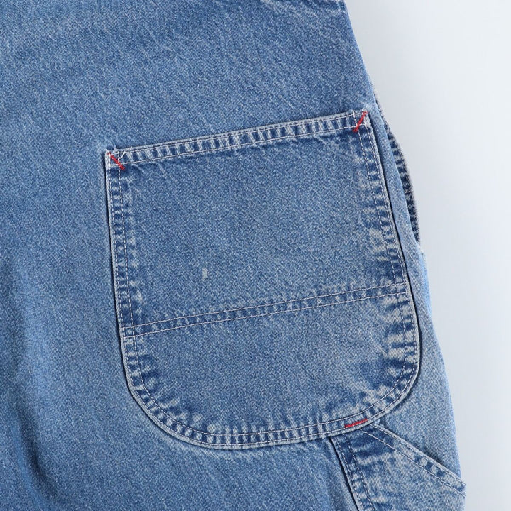 Dickies Men's Oversized Denim Overalls (Size W41) unclear blue type Vintage Second Hand