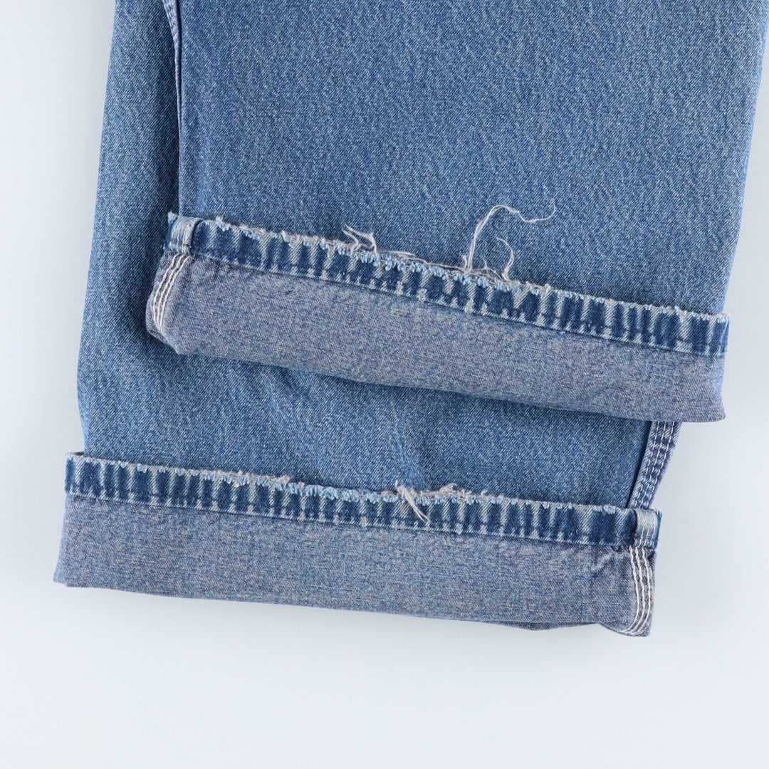 Dickies Men's Oversized Denim Overalls (Size W41) unclear blue type Vintage Second Hand