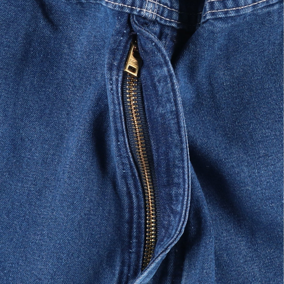Carhartt Double Knee Denim Overalls, Men's Size W32 (approx.) unclear blue type Vintage Second Hand