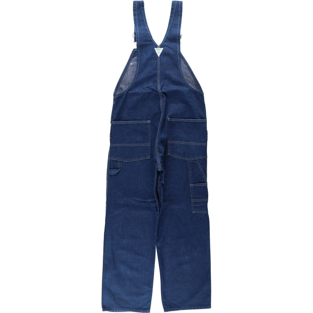 1960s-1970'S Osh Kosh denim overalls, made in USA, men's size W36 (approx.), vintage. cotton blue type Vintage Second Hand