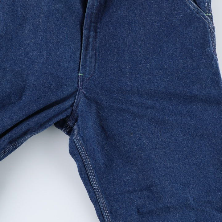 1960s-1970'S Osh Kosh denim overalls, made in USA, men's size W36 (approx.), vintage. cotton blue type Vintage Second Hand