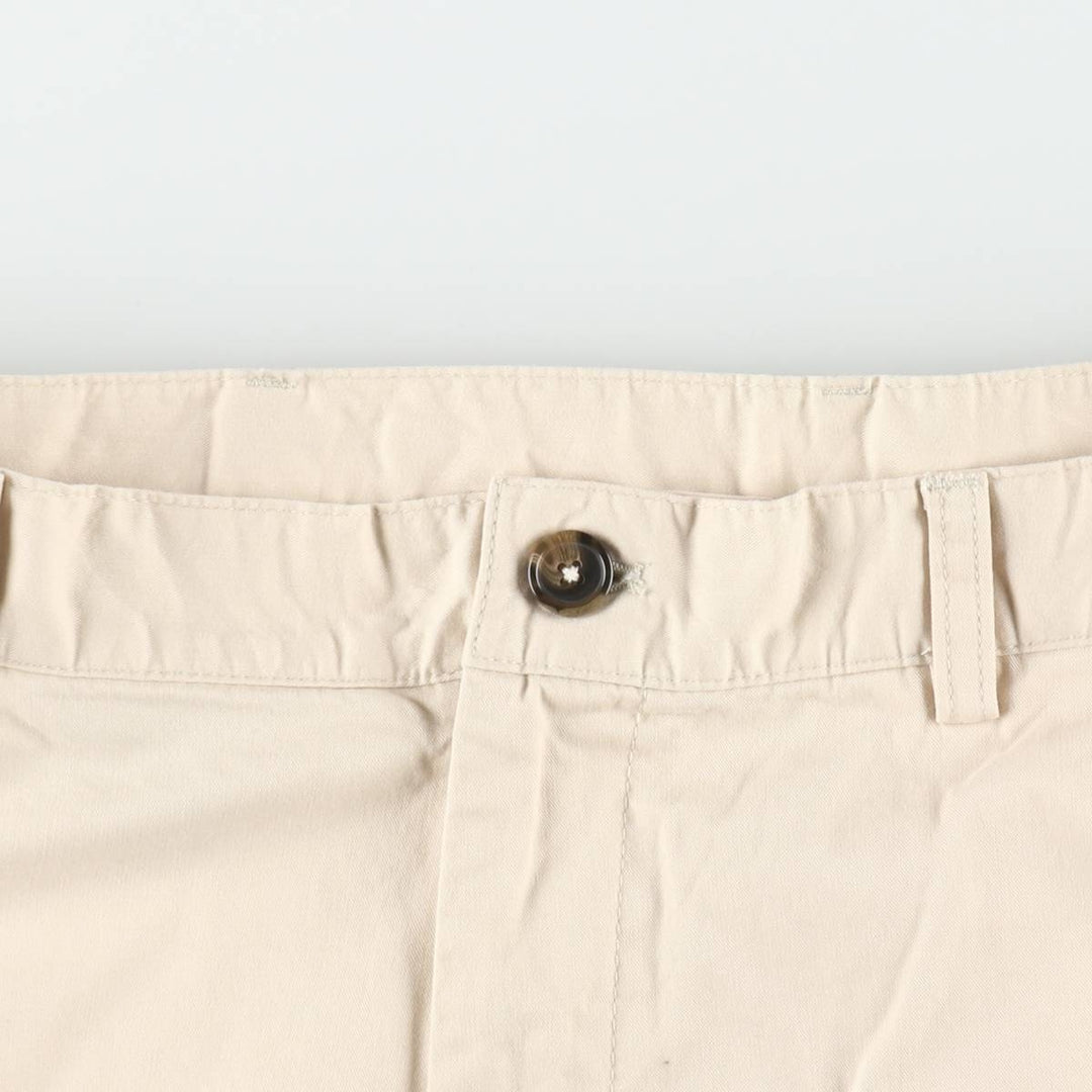 Brooks Brothers 346 Chino Shorts, Men's Size W37 (approx.) cotton Beige type Vintage Second Hand