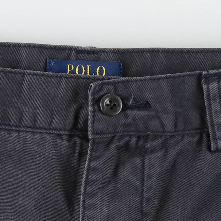 Ralph Lauren POLO RALPH LAUREN Chino Shorts Shorts Men's W36 equivalent cotton navy blue type Vintage Second Hand