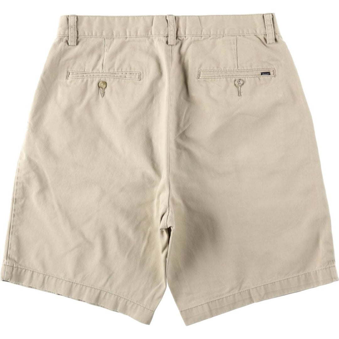 Ralph Lauren POLO RALPH LAUREN Chino Shorts Shorts Men's W34 equivalent cotton Beige type Vintage Second Hand