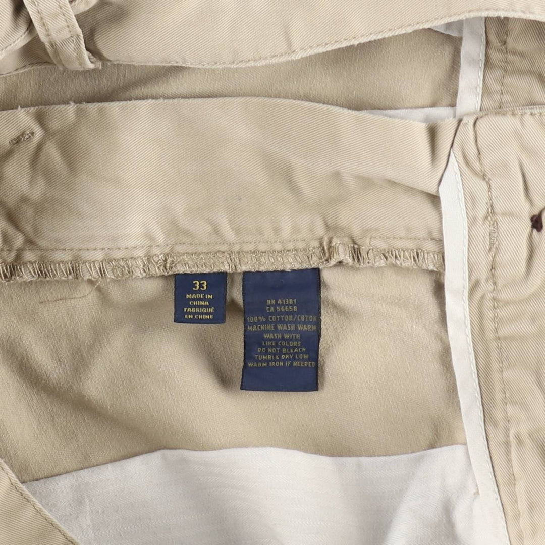 Ralph Lauren POLO RALPH LAUREN Chino Shorts Shorts Men's W34 equivalent cotton Beige type Vintage Second Hand