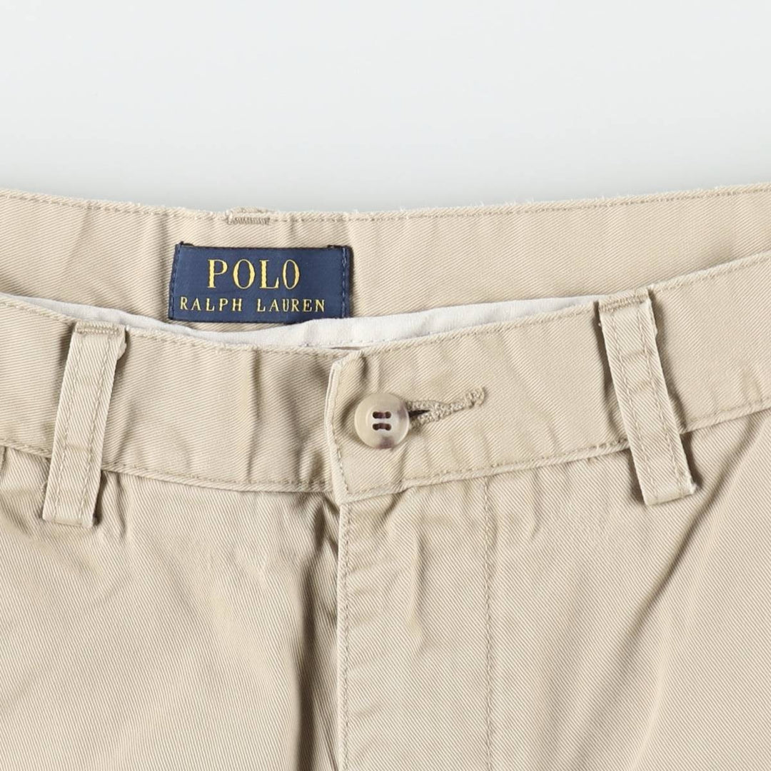 Ralph Lauren POLO RALPH LAUREN Chino Shorts Shorts Men's W34 equivalent cotton Beige type Vintage Second Hand