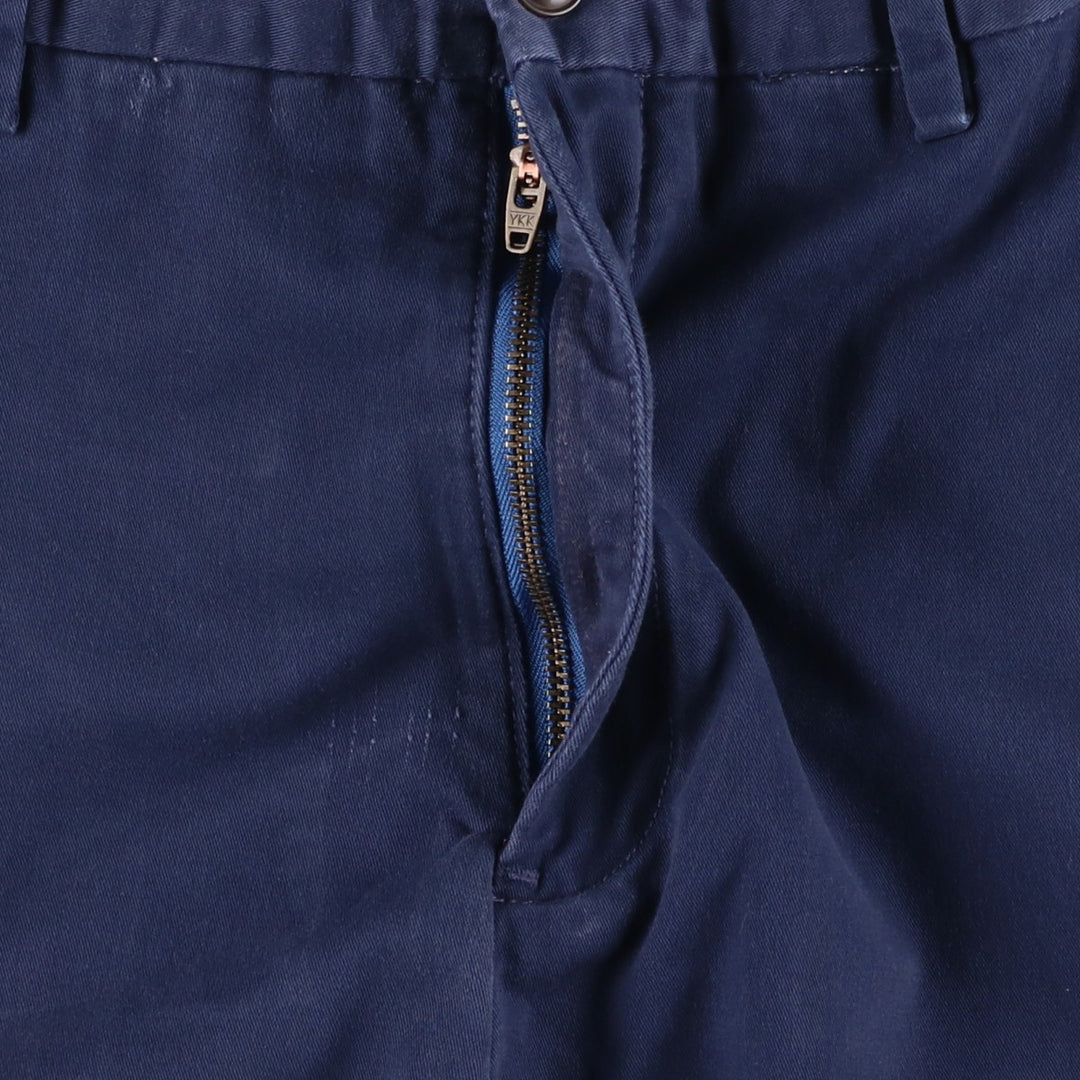 Ralph Lauren POLO RALPH LAUREN STRETCH CLASSIC FIT Chino Shorts (Men's size W34 equivalent) cotton Navy blue Vintage Second Hand