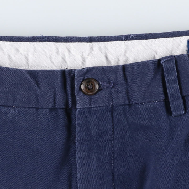 Ralph Lauren POLO RALPH LAUREN STRETCH CLASSIC FIT Chino Shorts (Men's size W34 equivalent) cotton Navy blue Vintage Second Hand