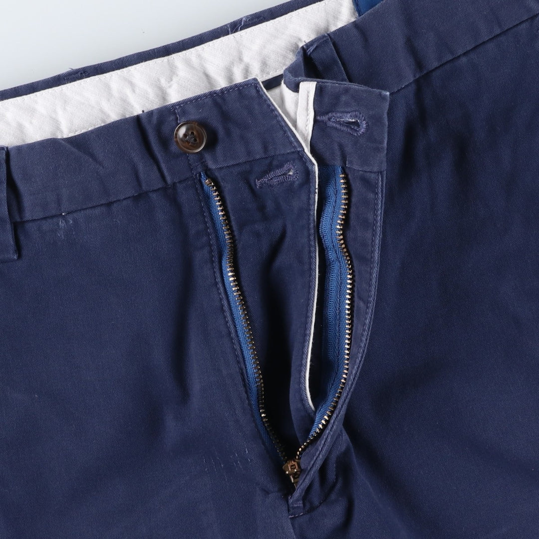 Ralph Lauren POLO RALPH LAUREN STRETCH CLASSIC FIT Chino Shorts (Men's size W34 equivalent) cotton Navy blue Vintage Second Hand