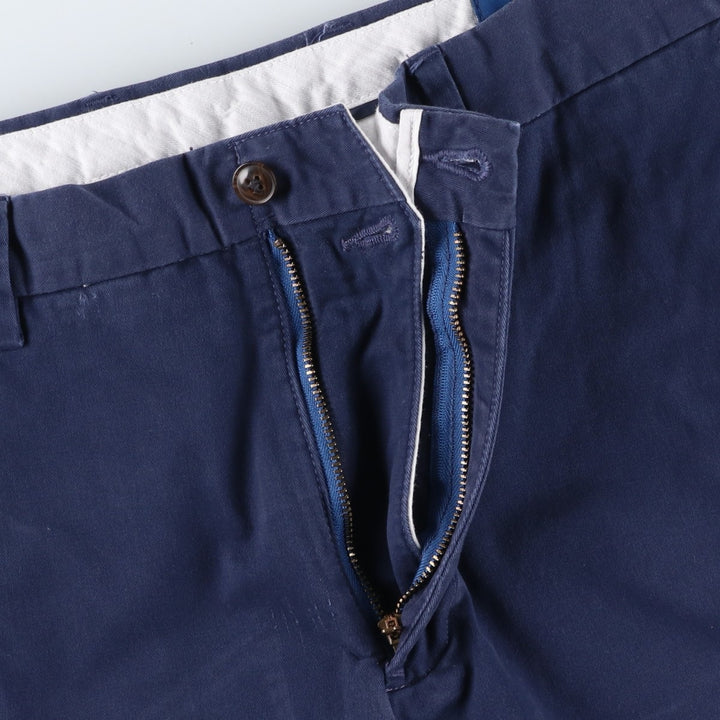 Ralph Lauren POLO RALPH LAUREN STRETCH CLASSIC FIT Chino Shorts (Men's size W34 equivalent) cotton Navy blue Vintage Second Hand