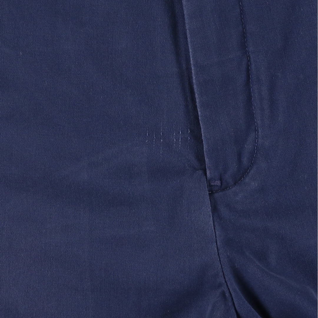Ralph Lauren POLO RALPH LAUREN STRETCH CLASSIC FIT Chino Shorts (Men's size W34 equivalent) cotton Navy blue Vintage Second Hand
