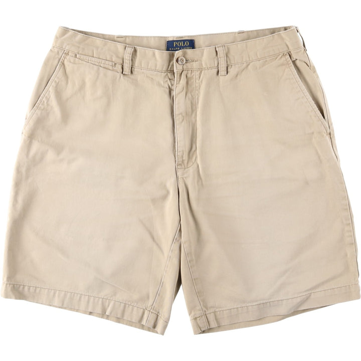 Ralph Lauren POLO RALPH LAUREN Chino Shorts Shorts Men's W35 equivalent cotton Beige type Vintage Second Hand
