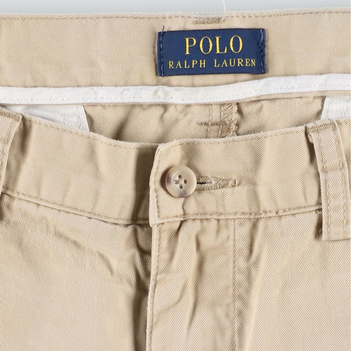 Ralph Lauren POLO RALPH LAUREN Chino Shorts Shorts Men's W35 equivalent cotton Beige type Vintage Second Hand