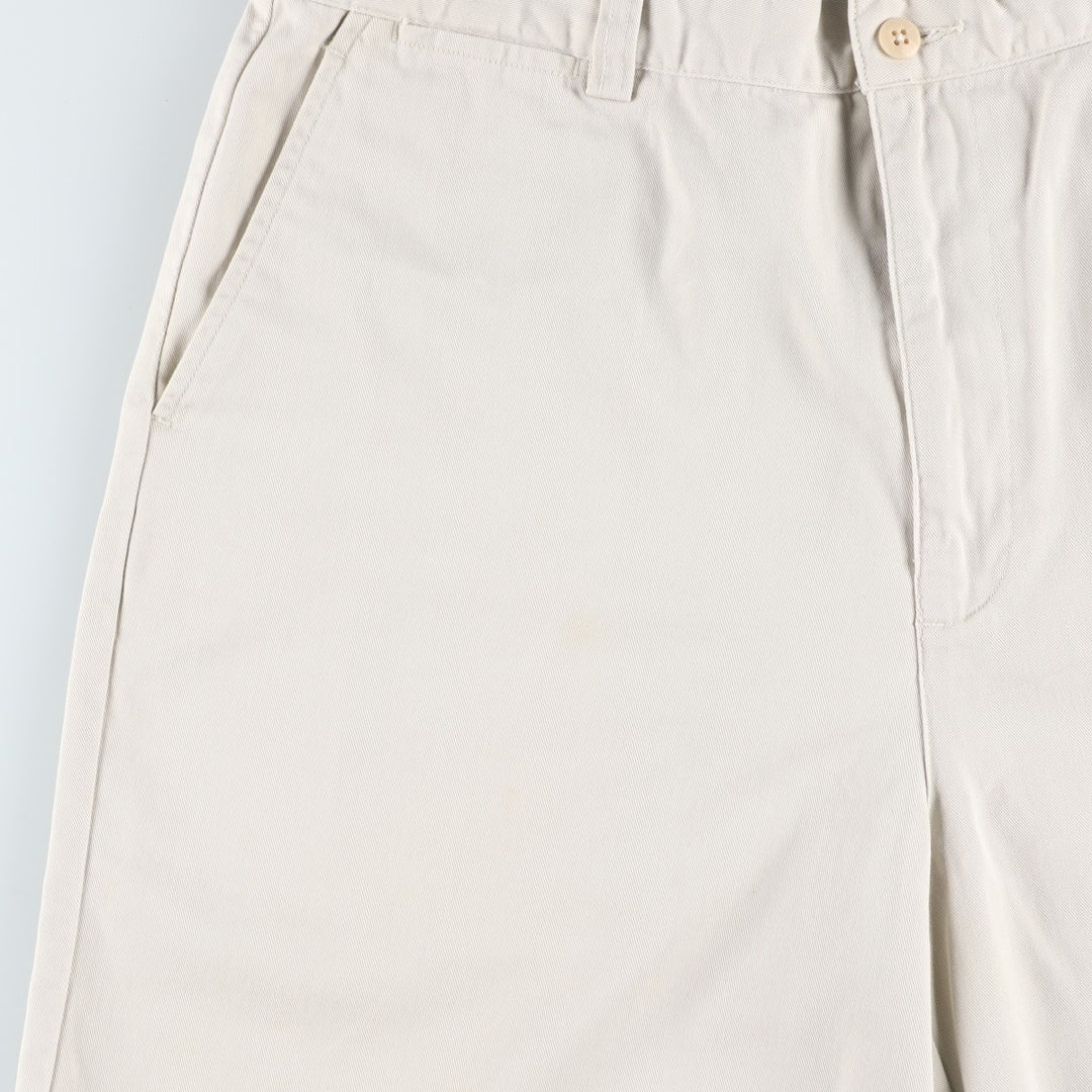 Ralph Lauren POLO by Ralph Lauren PHILIP SHORT Chino Shorts, Men's Size W36 cotton ivory Vintage Second Hand