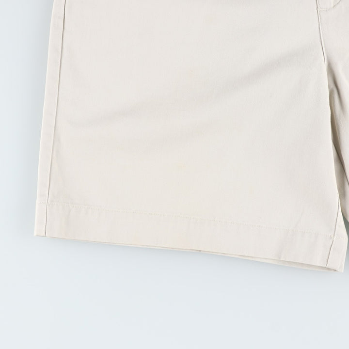 Ralph Lauren POLO by Ralph Lauren PHILIP SHORT Chino Shorts, Men's Size W36 cotton ivory Vintage Second Hand